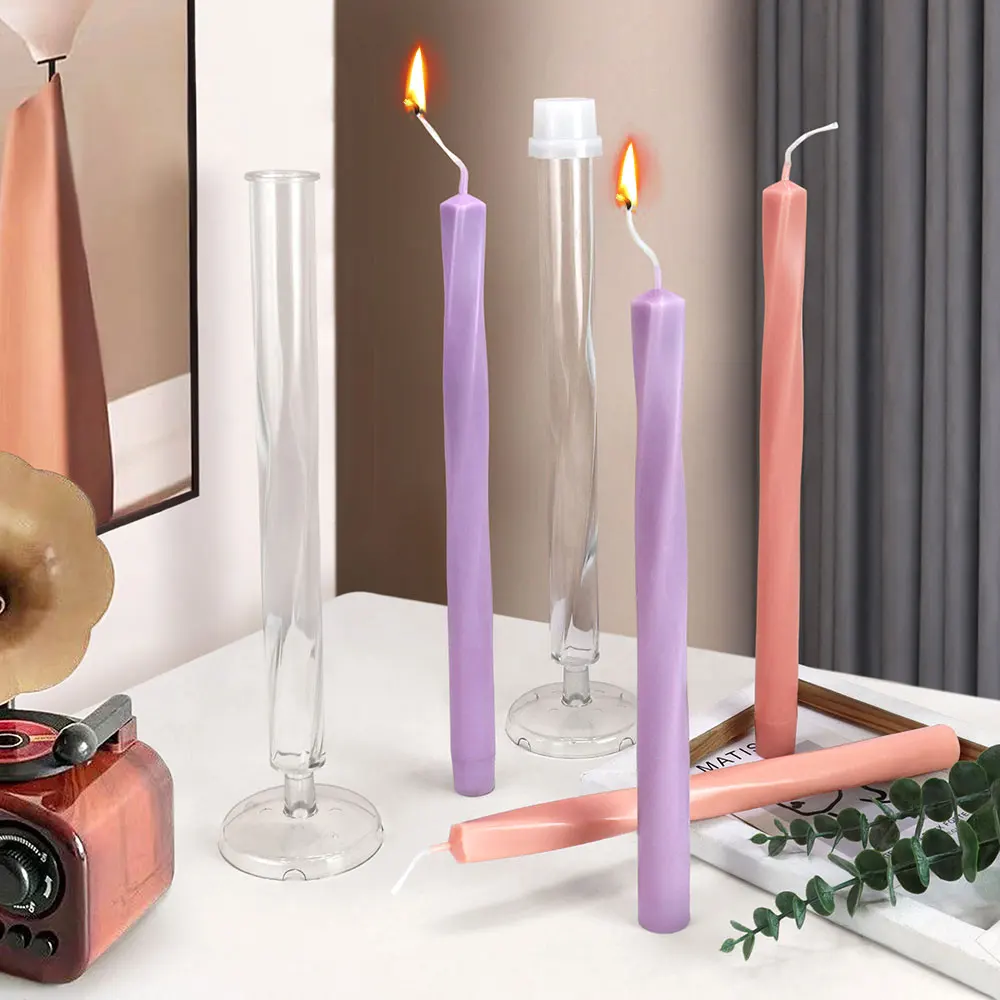 Spiral Square Column Plastic C - Candle Quotes recension och pris