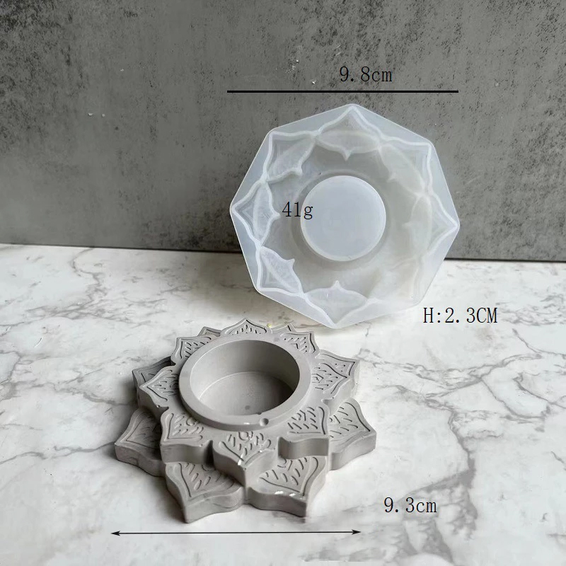 Concrete Candle Jar Silicone M - Candle Quotes recension och pris