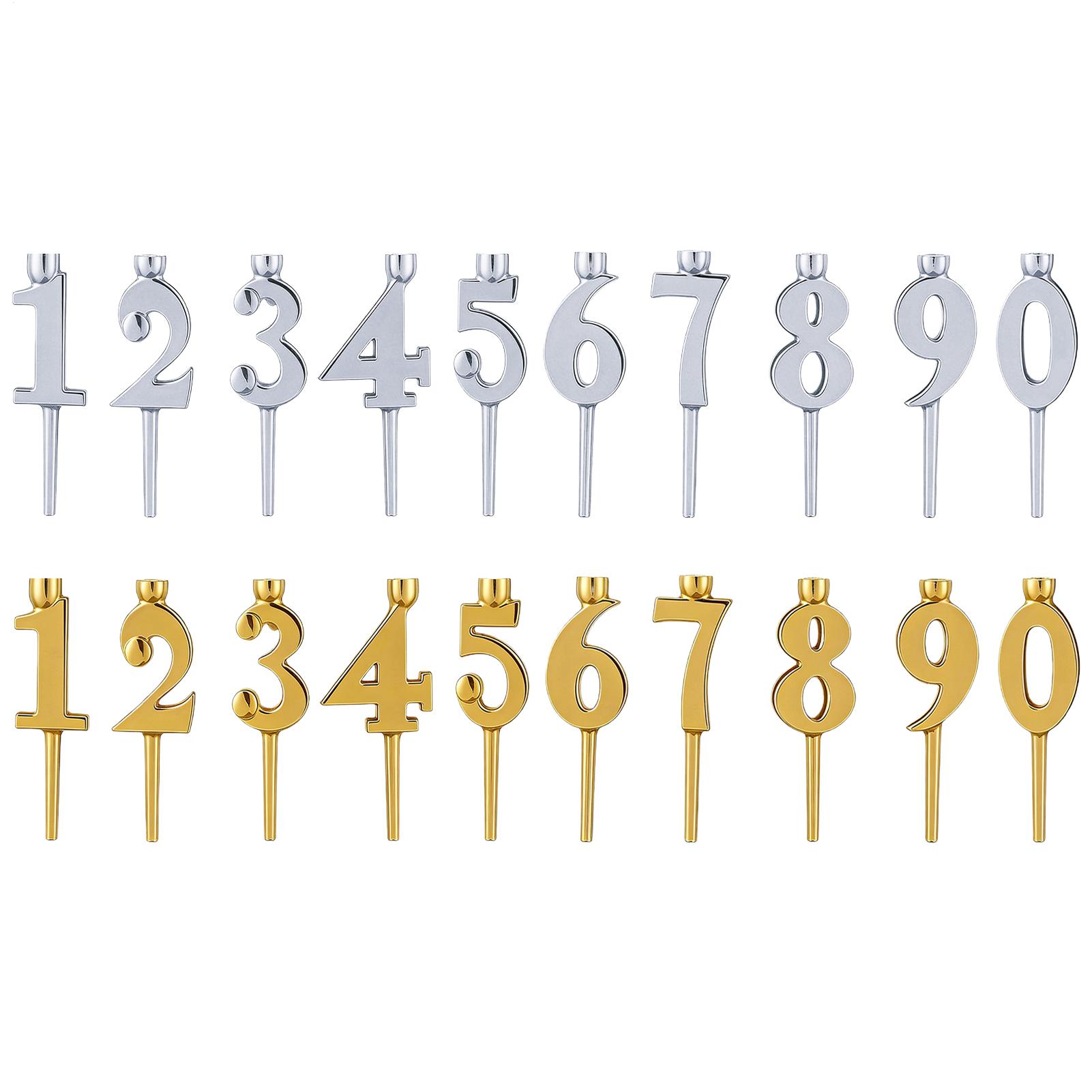 Number Birthday Candle Holders - Candle Holder Supplies recension och pris