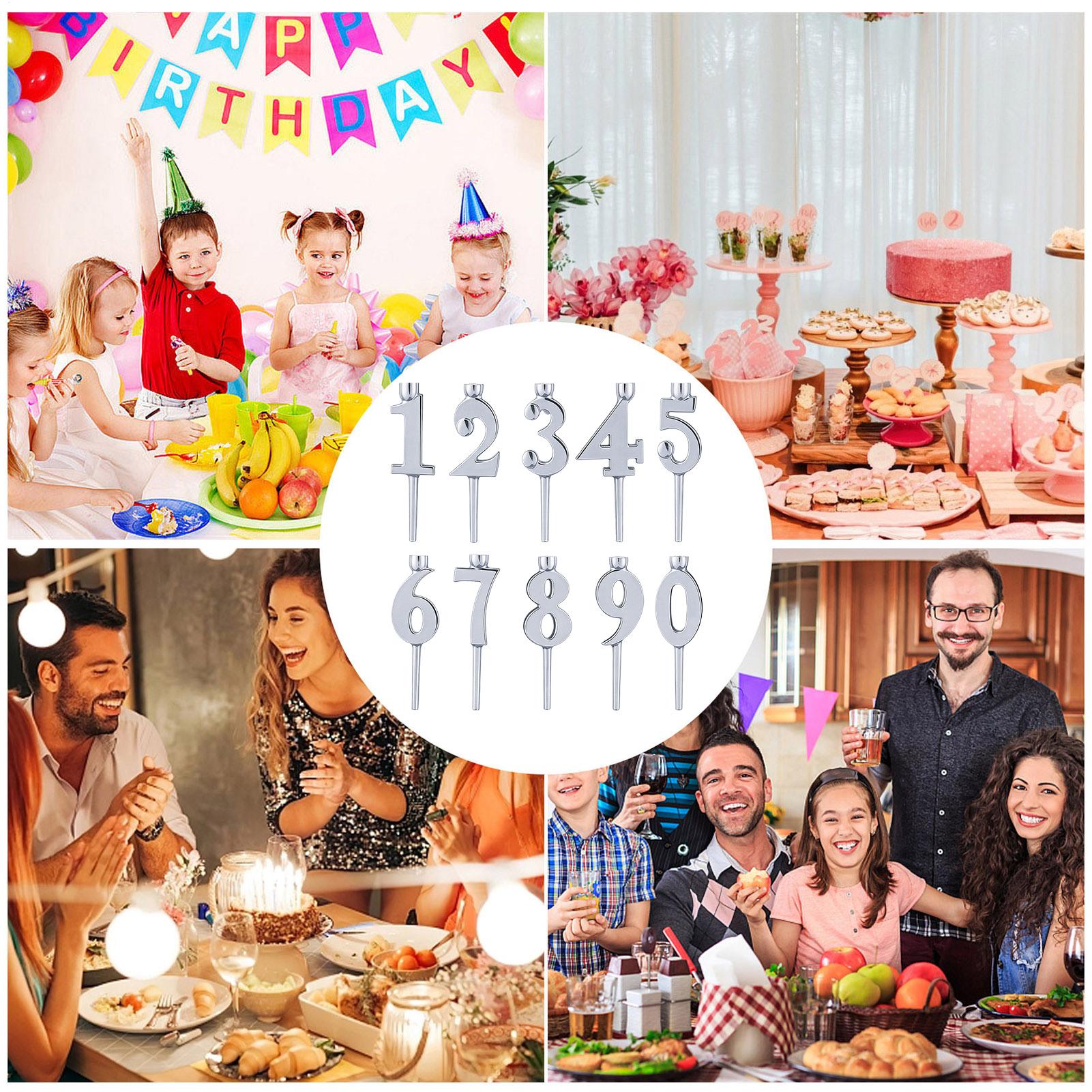Number Birthday Candle Holders - Candle Holder Supplies recension och pris