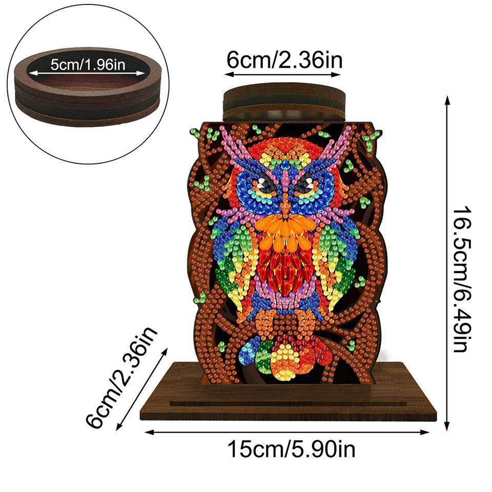 Owl candle holder Halloween ho - Candle Supplies Europe recension och pris