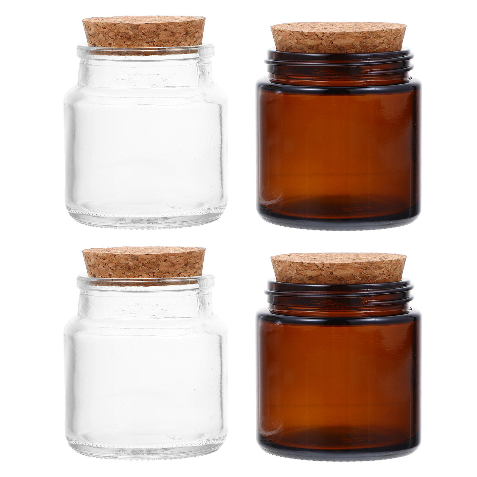 4Pcs Jar for Making Candles Pr - Candle Glass Supplies recension och pris