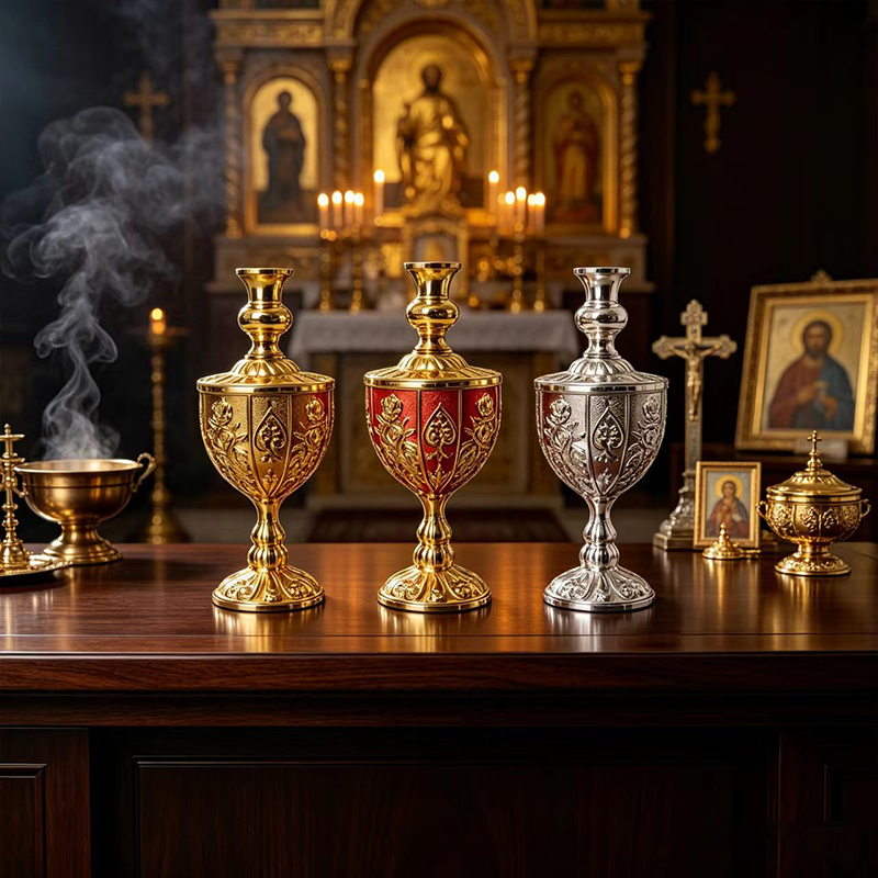 Catholic Orthodox Vigil Lamp R - Candle Holder Supplies recension och pris