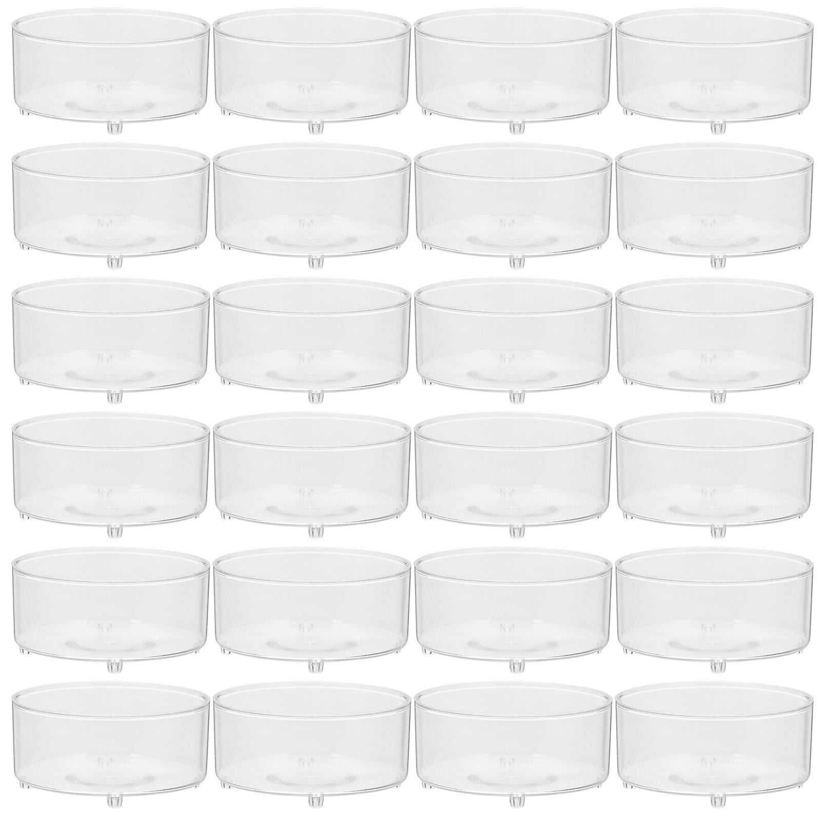 50Pcs Plastic Cups for Tealigh - Candle Holder Supplies recension och pris