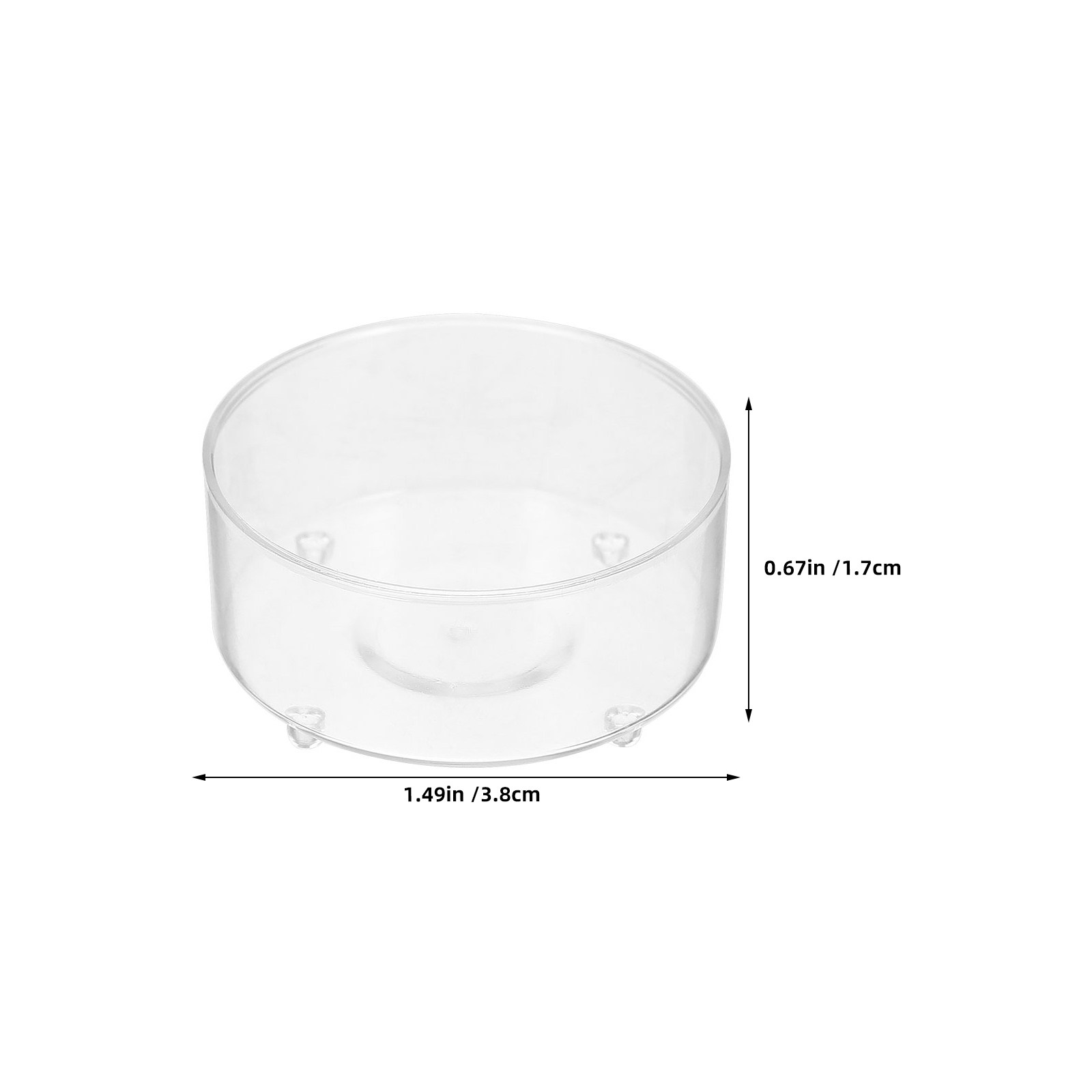 50Pcs Plastic Cups for Tealigh - Candle Holder Supplies recension och pris