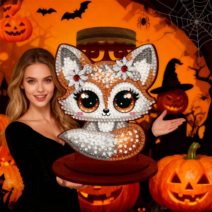 Fox candle holder Halloween ho - Candle Supplies Europe recension och pris