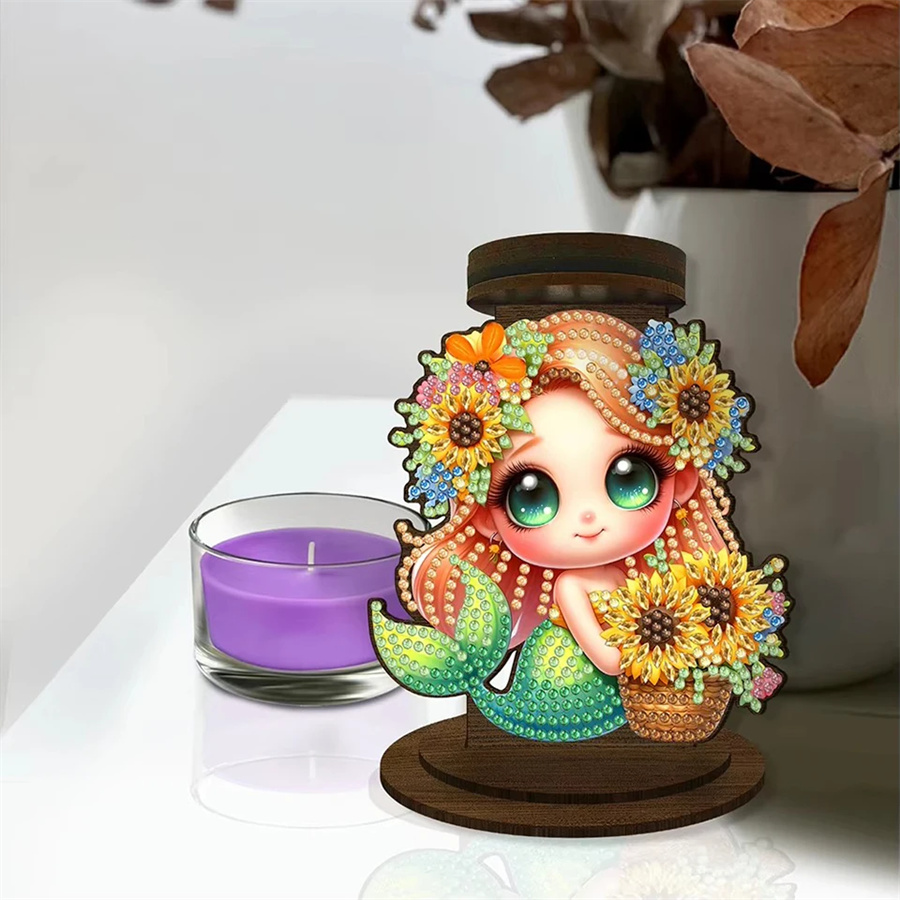 mermaid candle holder Hallowee - Candle Supplies Europe recension och pris